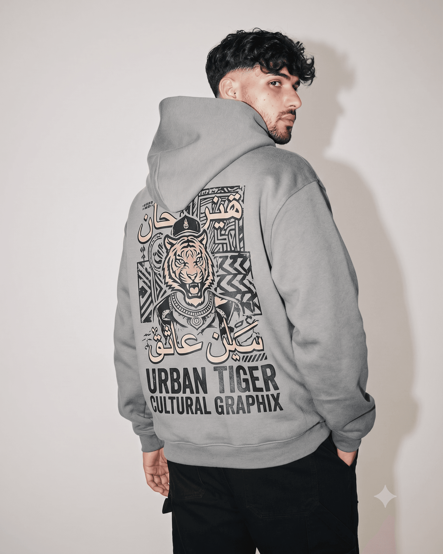 Gray hoodie product